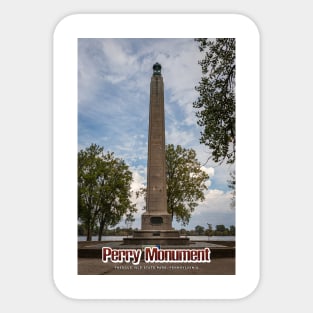 Perry Monument Presque Isle Pennsylvania Sticker